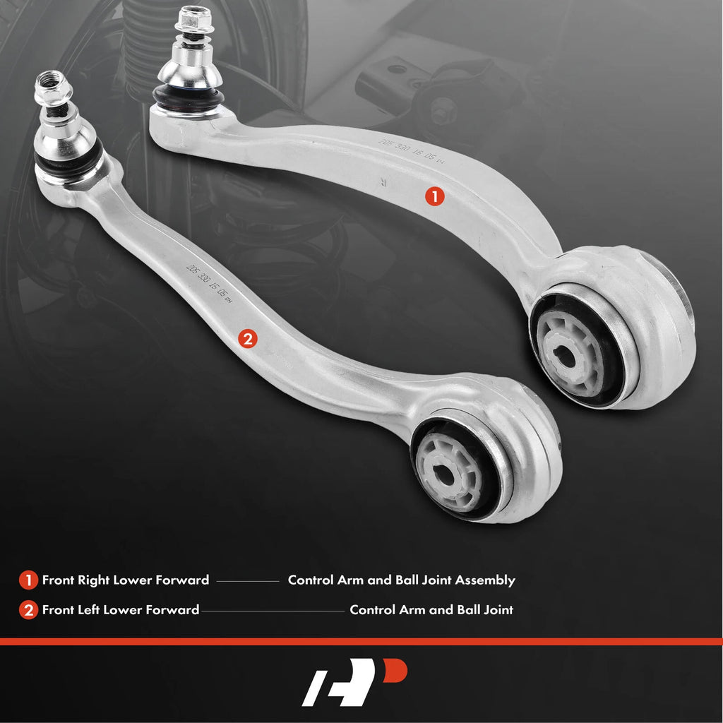 2X Front Lower Control Arm Ball Joint for Mercedes-Benz A-Class (2016-2023)