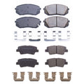 PowerStop Front & Rear Carbon Fiber Ceramic Brake Pads Kit for Kia Soul EV (2015–2022)
