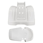 ABS Plastic White Front + Rear Fender for Honda ATC200X (1983–1985)