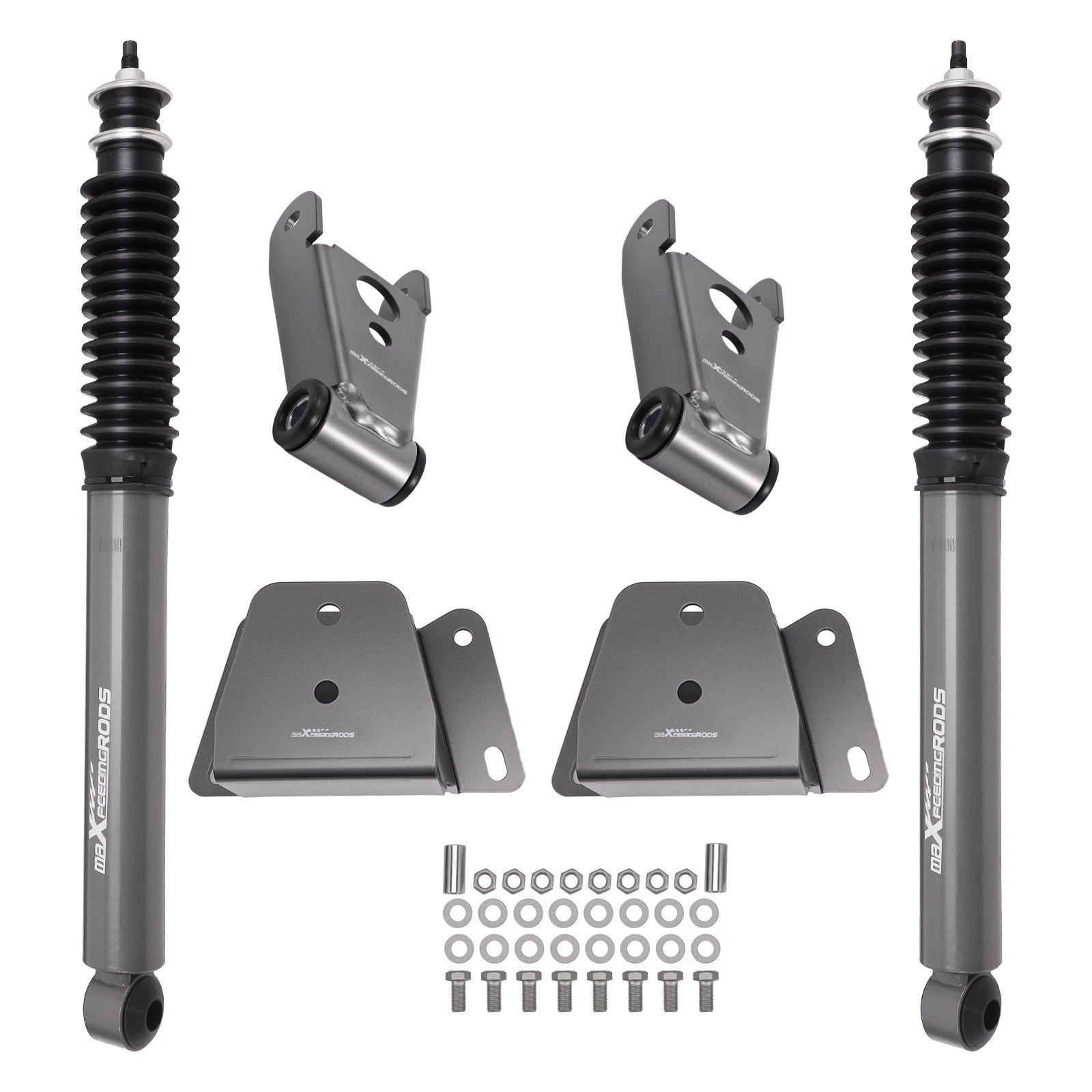 Rear Lowering Kit with Adjustable Shackles for Ford F100 Ranger (1973–1979)