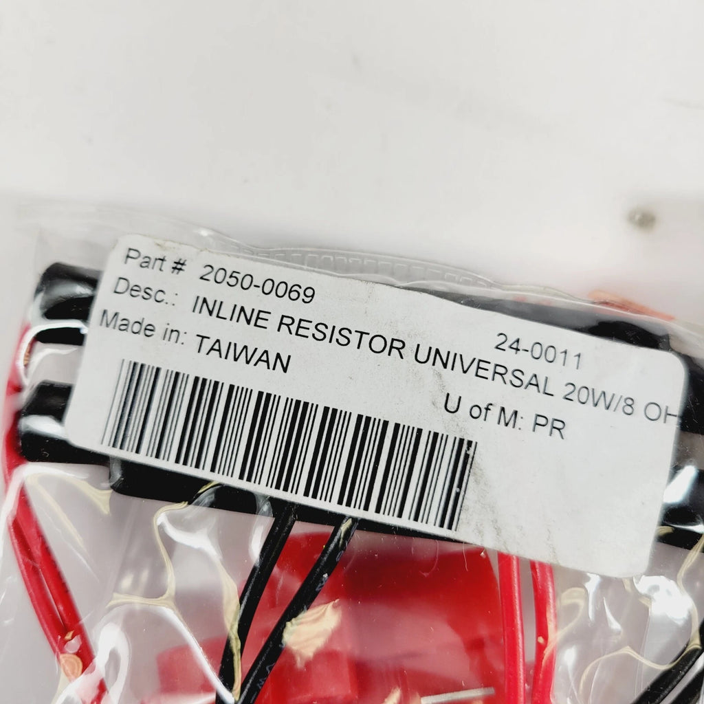 In-line Resistor for Universal Applications (20W, 2050-0069, 24-0011)