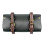 Universal Motorcycle Front Fork Tool Bag Pouch Saddle Bag - Black