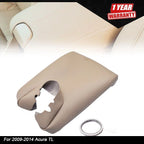 Vinyl Leather Center Console Lid Armrest Cover for Acura TL (2009–2014)