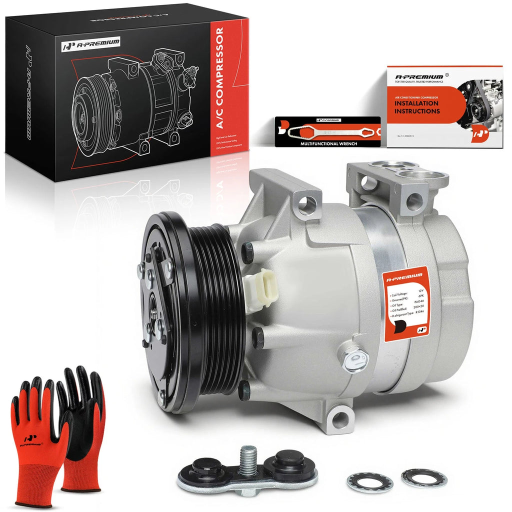 A/C Compressor with Clutch for Chevrolet Malibu/Impala (1997–2003)