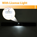 Black Roll Pan with License Plate Light for Chevy C10 C20 (1973–1987)