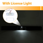 Black Roll Pan with License Plate Light for Chevy C10 C20 (1973–1987)
