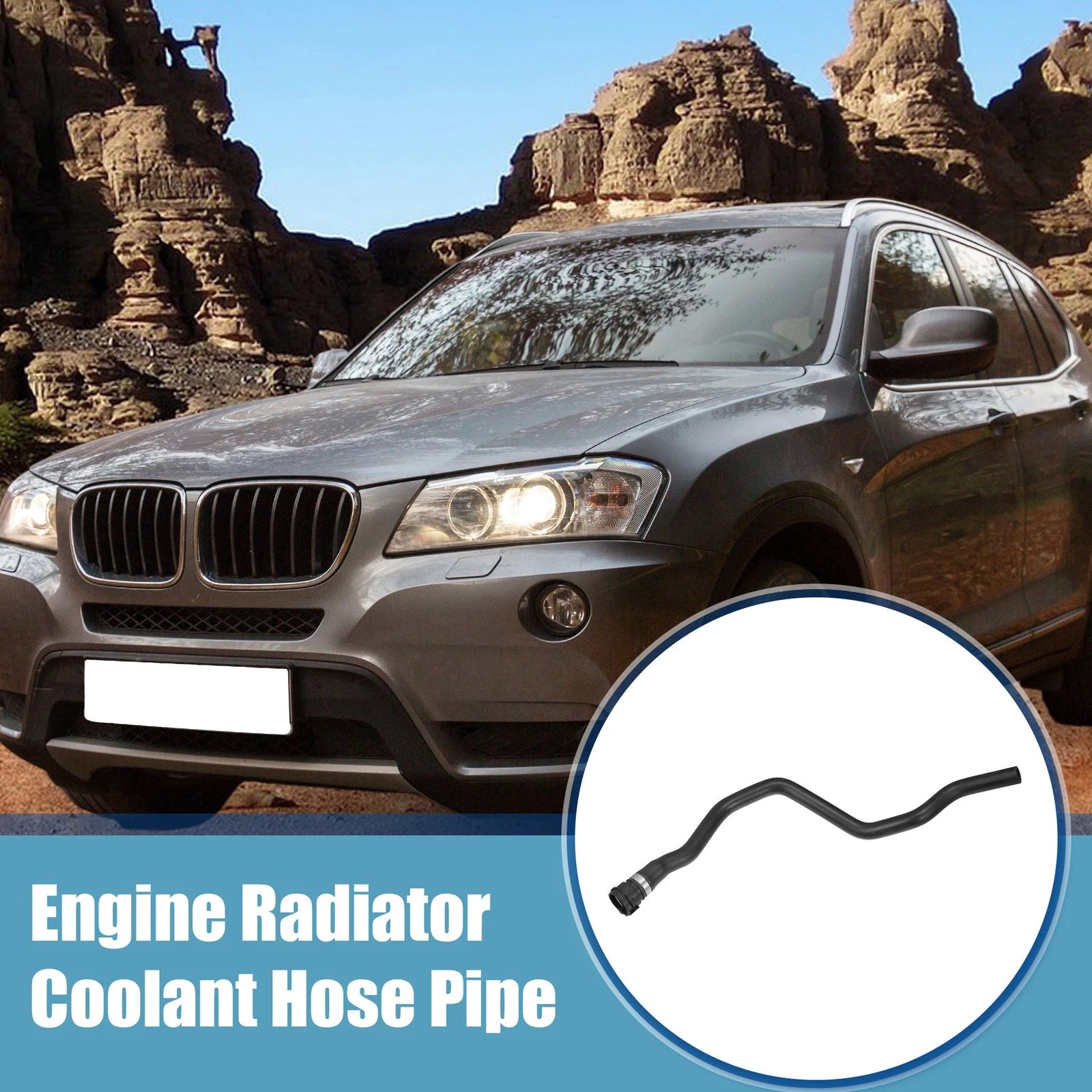 Engine Radiator Coolant Heater Hose for BMW 3 Coupe (E46) No. 64218377783