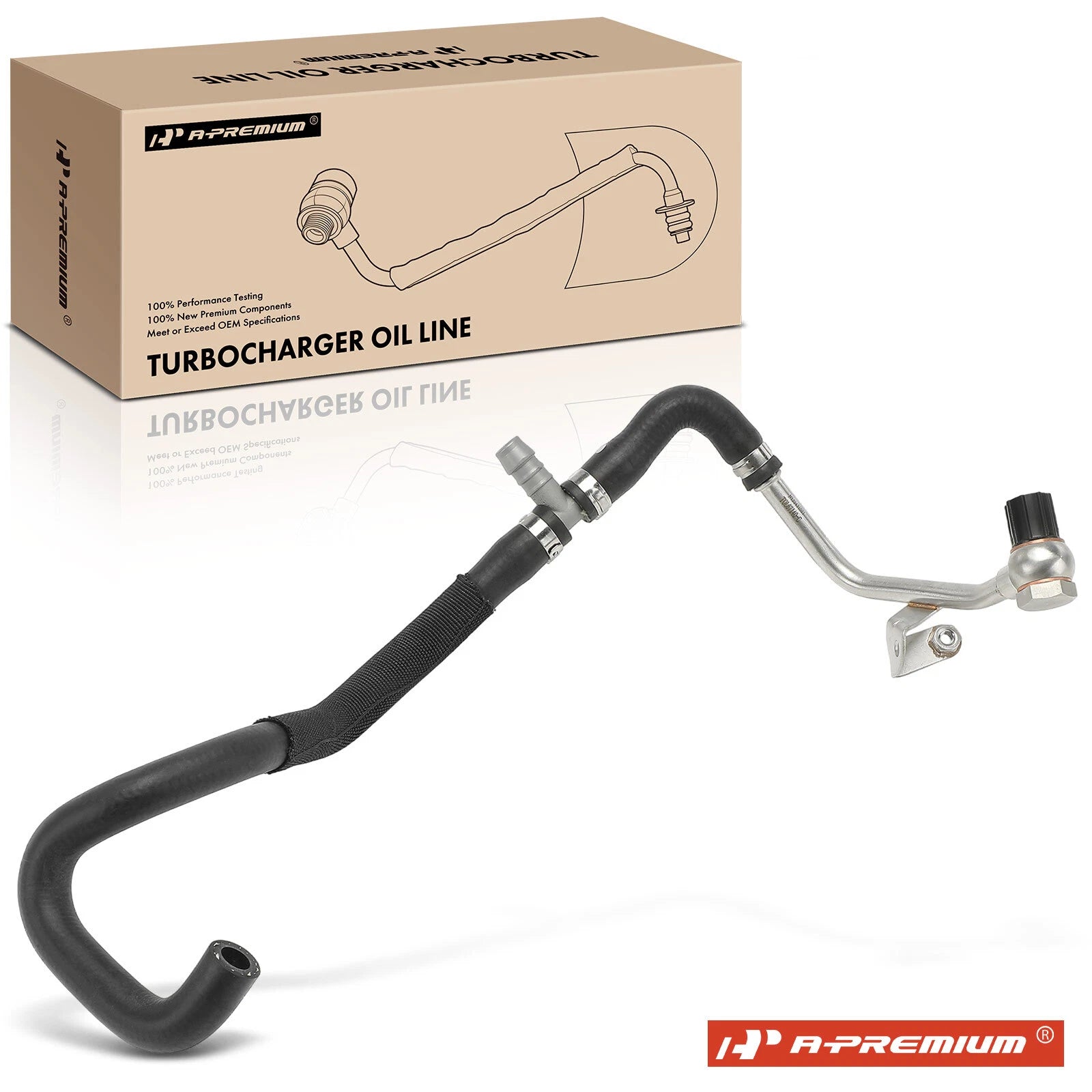 Turbocharger Coolant Line for BMW F15 X5, F16 X6 (2014–2018)