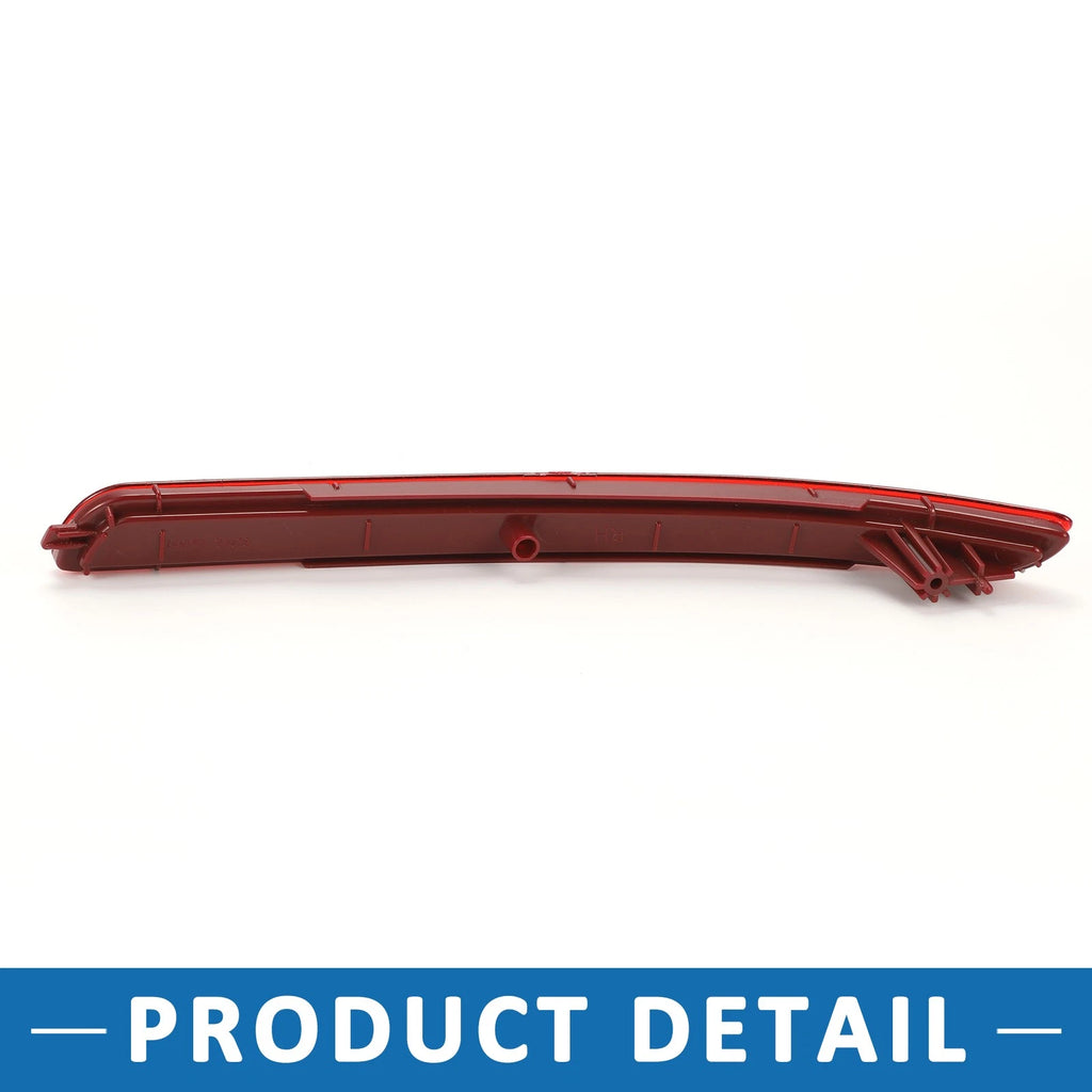 Rear Right Bumper Reflector No. 924061W000 for Kia Rio S (2012–2015) Red