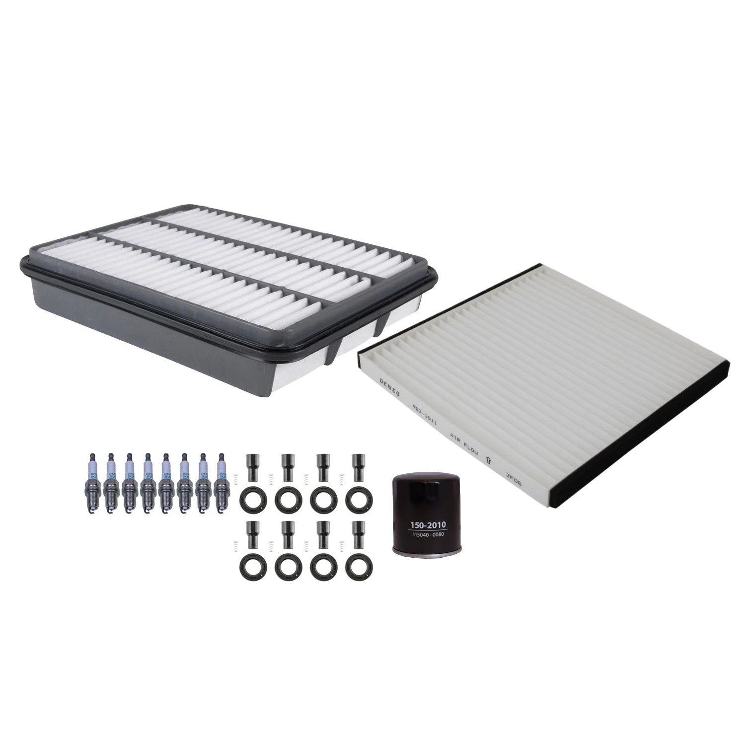 Denso Tune Up Kit 8 Spark Plugs & Boots for Lexus GX470 (2003–2009)
