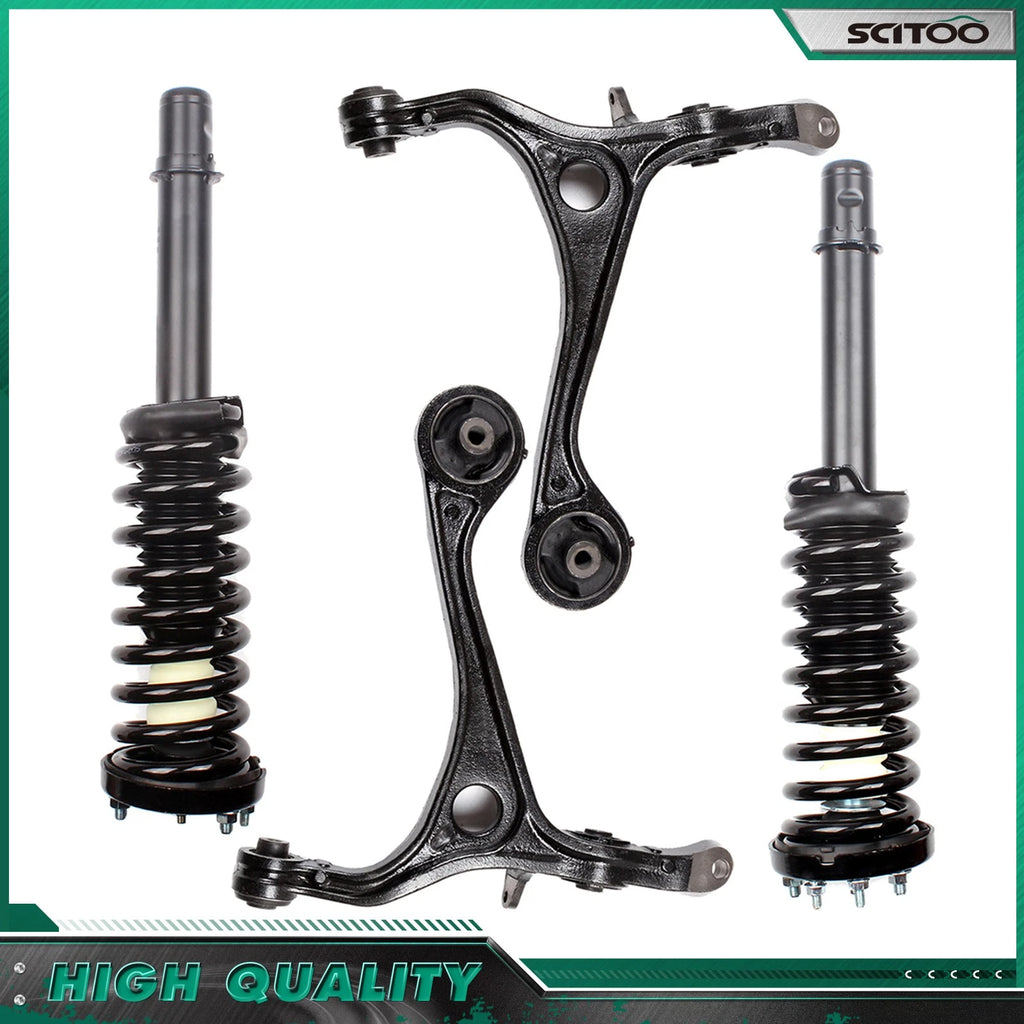 Front Struts w/ Spring & Lower Control Arm for Honda Accord Acura 2.4L (2003–2007)