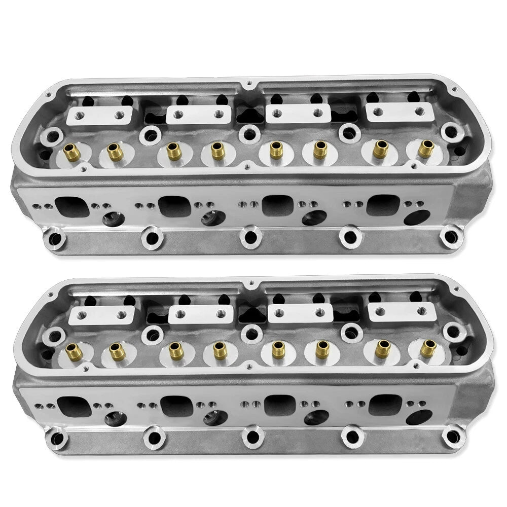 2Pcs Aluminum Cylinder Head for Ford SBF 289 302 351W 5.0L V8 (1962–1995)