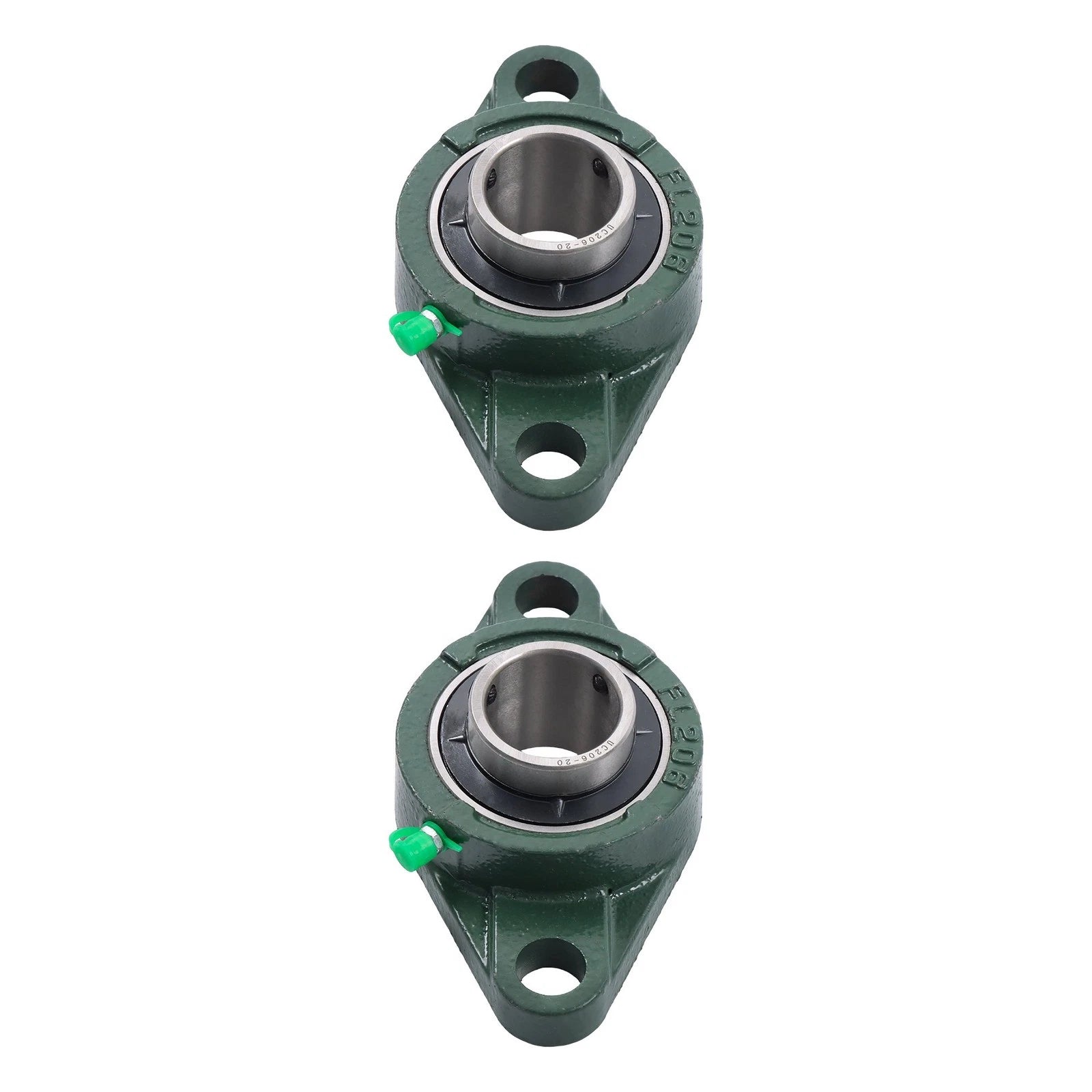 2X Pillow Block Bearing UCFL206-20 for UCFL206-20 (1-1/4" Bore)
