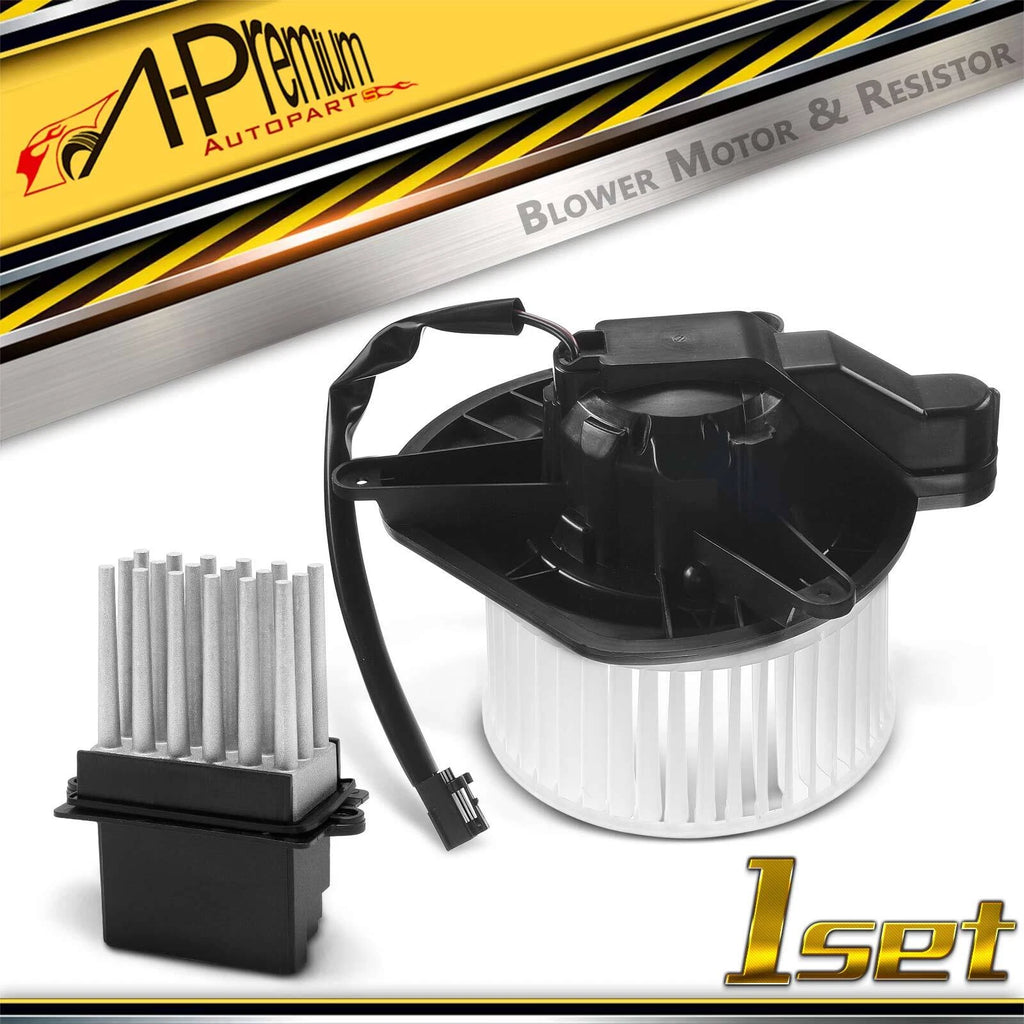 Front HVAC Blower Motor & Resistor Kit for Jeep Grand Cherokee (2005–2008)