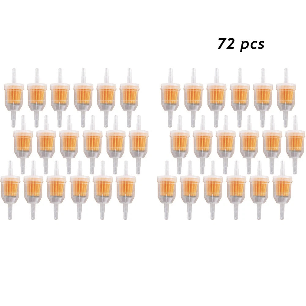 72 Pack Universal Fuel Filter for Kawasaki Kohler (Universal)