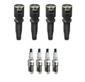 Set of 4 Ignition Coils for Ford Mercury L4 (Denso)