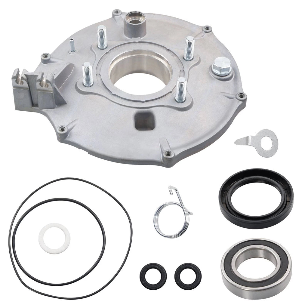 Rear Brake Backing Plate & Bearing Seals Kit for Honda Fourtrax TRX300 (1988–2000)