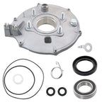 Rear Brake Backing Plate & Bearing Seals Kit for Honda Fourtrax TRX300 (1988–2000)