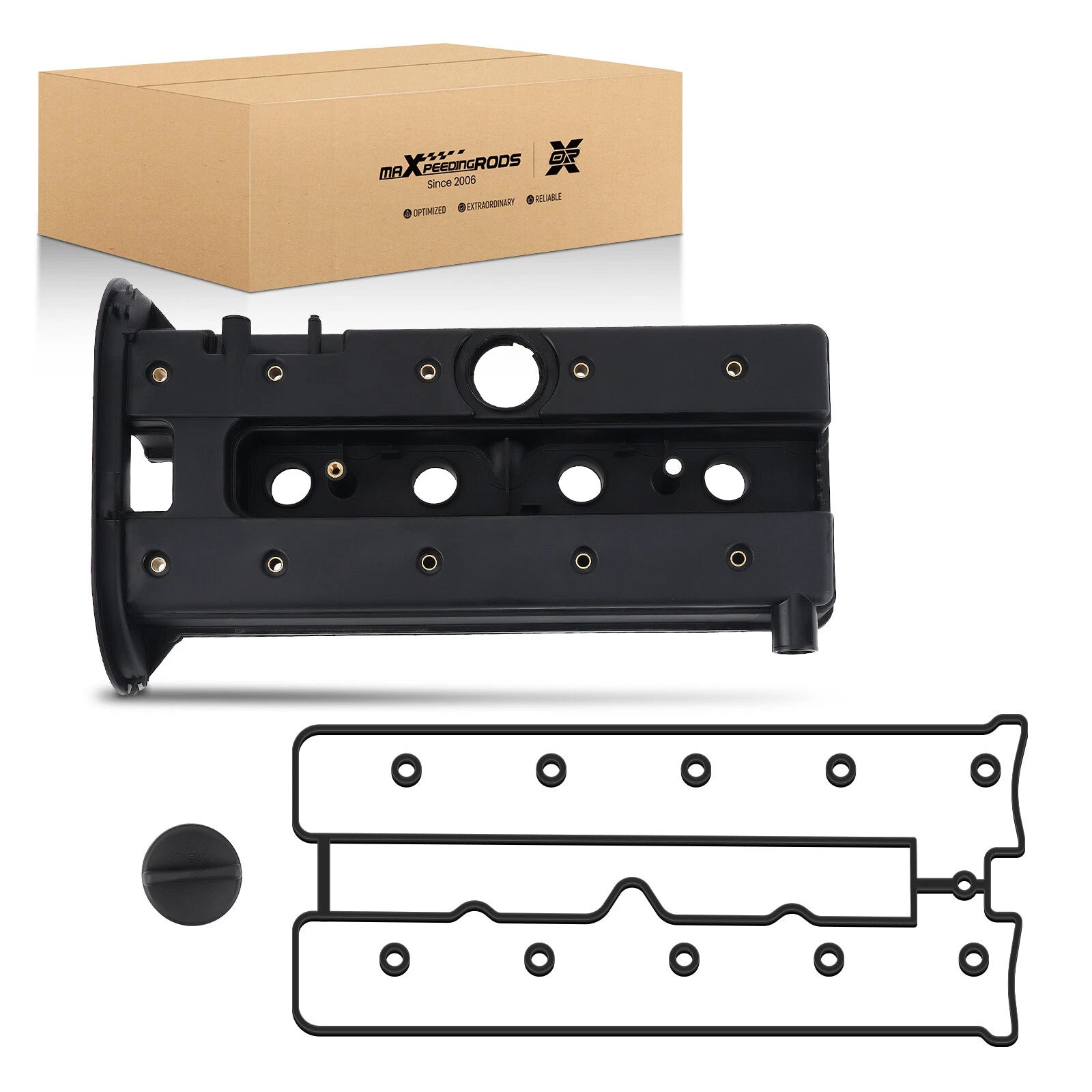 Engine Valve Cover w/ Gasket for Daewoo Leganza Nubira L4 2.0L 2.2L (1999–2002)