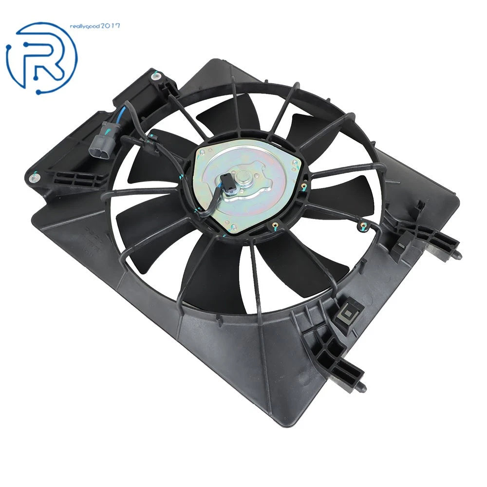 AC condenser cooling fan motor & shroud for Honda CR-V (2002–2006)