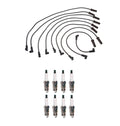Denso 8mm Wire Set & 8 Iridium TT Spark Plugs Kit for Chevy GMC V8