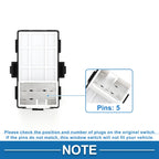 Passenger Side Power Window Switch for Hyundai Creta (2016-2023)