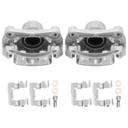 Front Brake Calipers with Brackets Pair for Nissan Sentra (2007–2019)