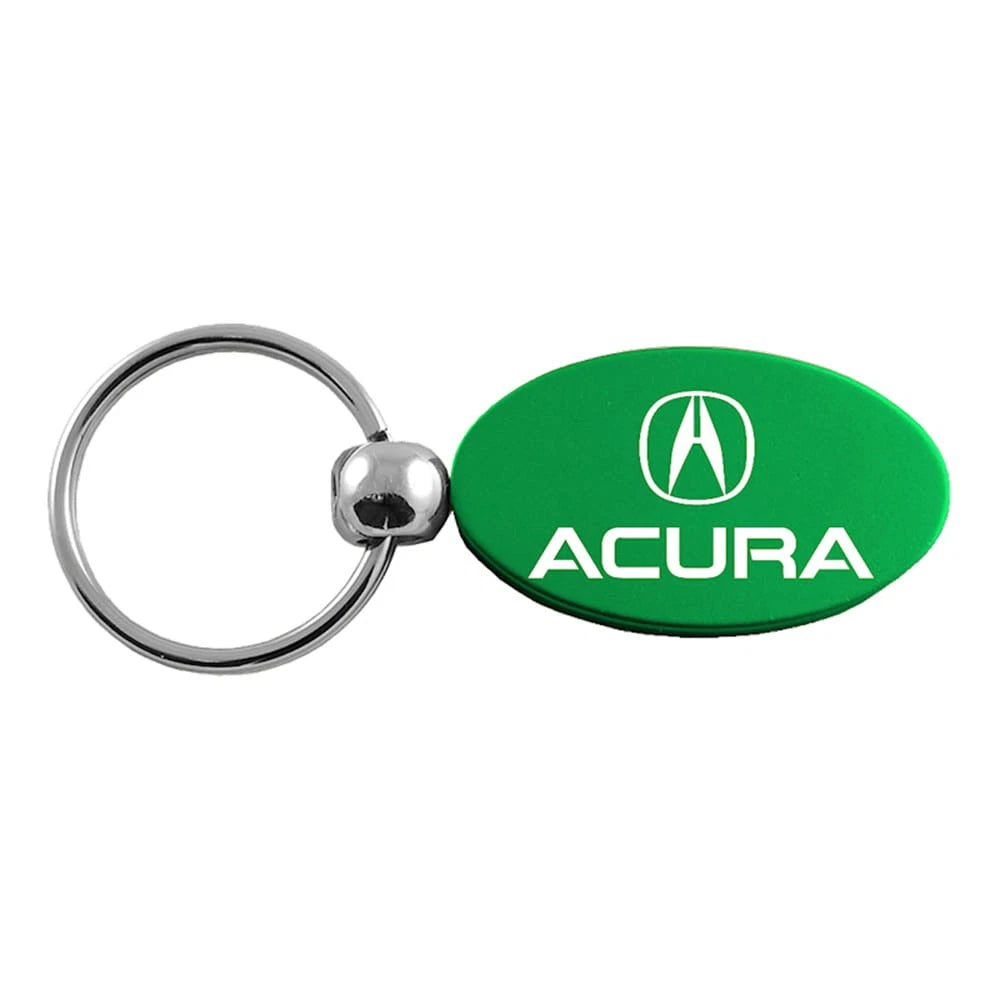 Green Oval Keychain KC1340.ACU.GRN - Officially Licensed for Acura