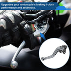 Set of 2 Long Brake Clutch Levers for Honda VFR1200/F (2010–2014) Titanium Tone