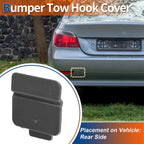 Rear Bumper Tow Hook Cover for BMW 525i 530i 545i (2001–2007) No. 51127119151