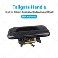 Black Tailgate Handle for Holden Colorado RC Rodeo RA DMAX (NO Keyhole)