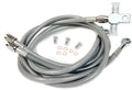 Steel Braided Front Brake Lines for Suzuki LTZ400 (2003–2008)