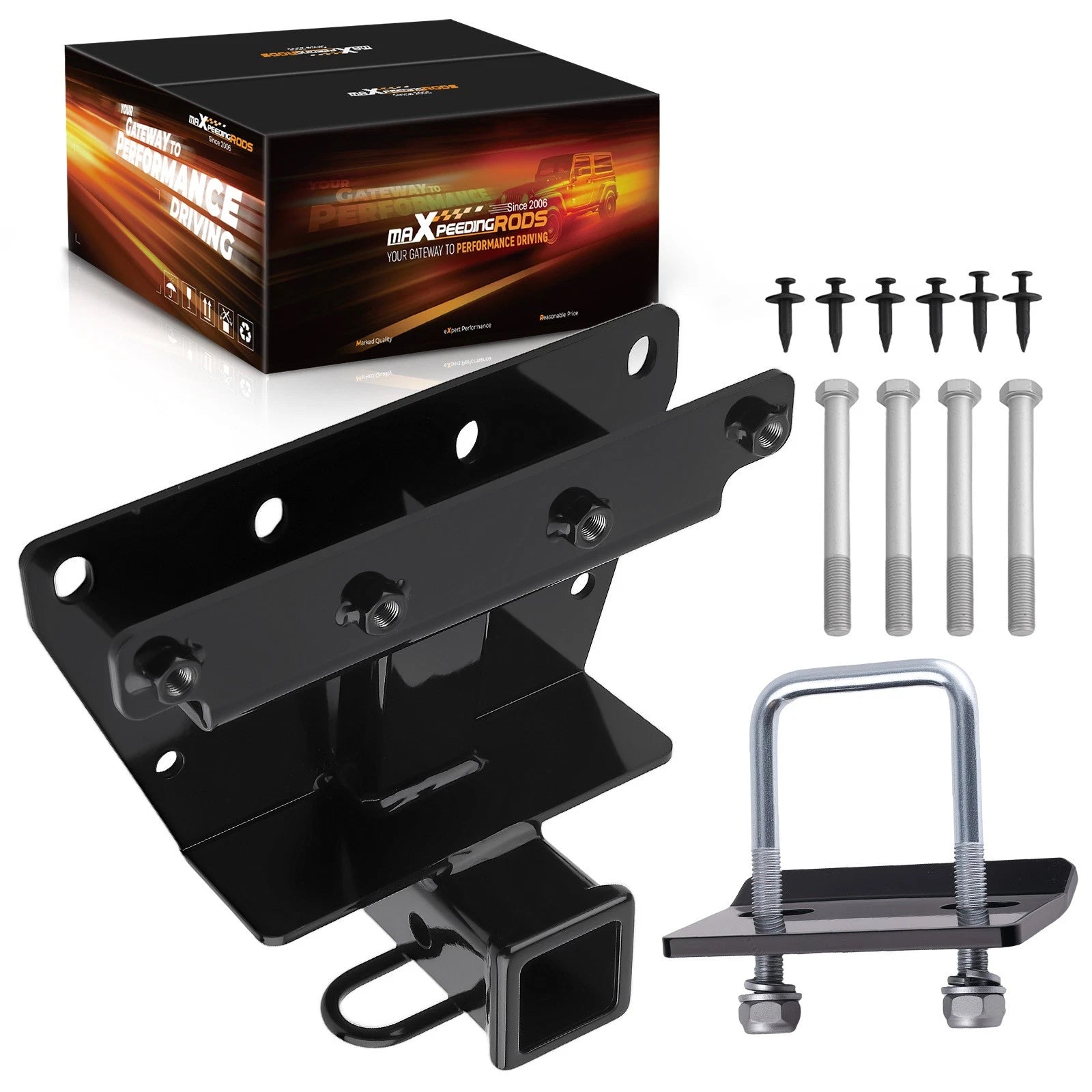 Class 3 Trailer Tow Hitch Receiver for Jeep Commander Grand Cherokee (2005–2010)