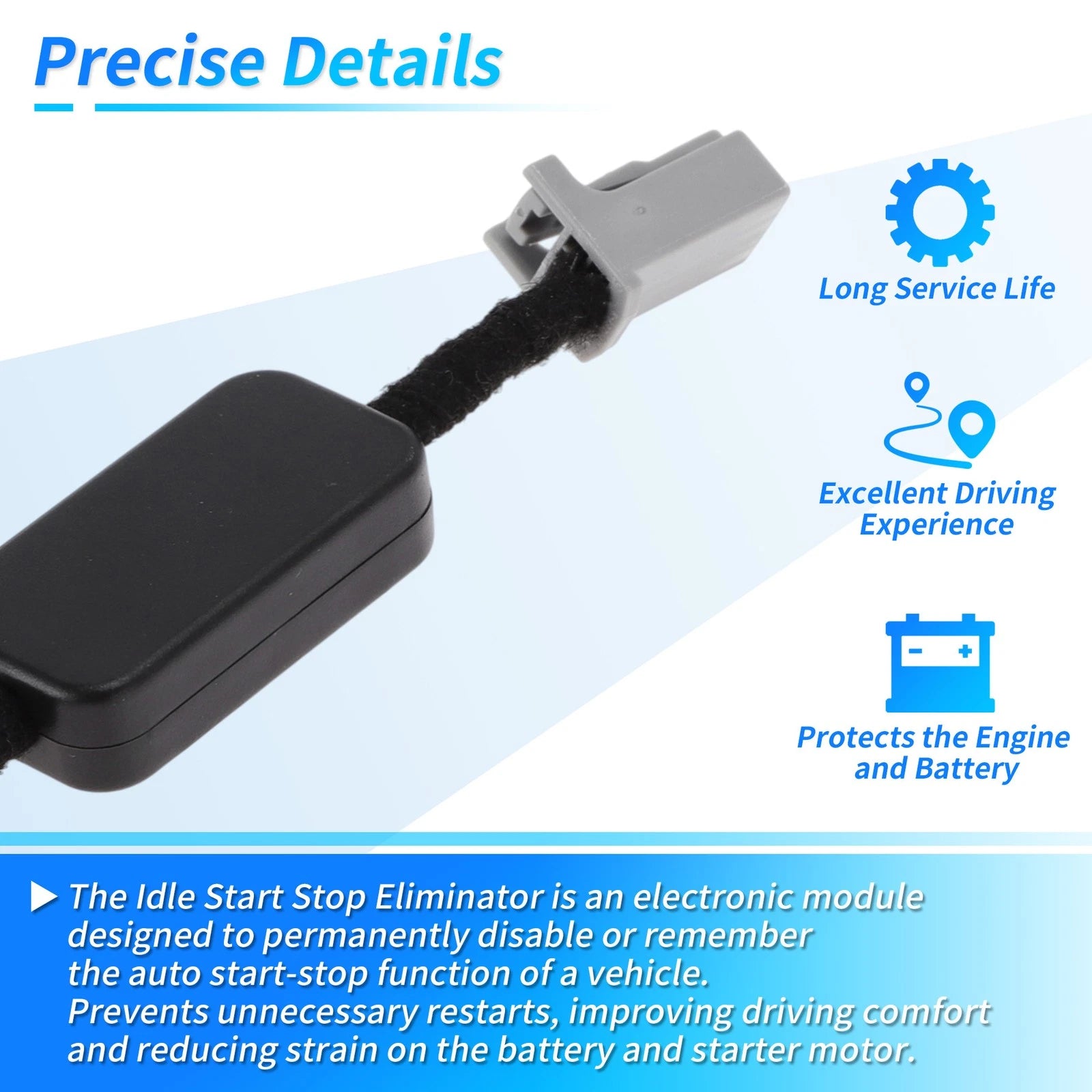 Auto Start Stop Eliminator for Nissan Rogue (2014–2021)