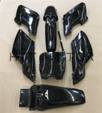 7X Black Plastic Fairing Body Cover Kits for Baja Dirt Runner 125 (2005–2023)
