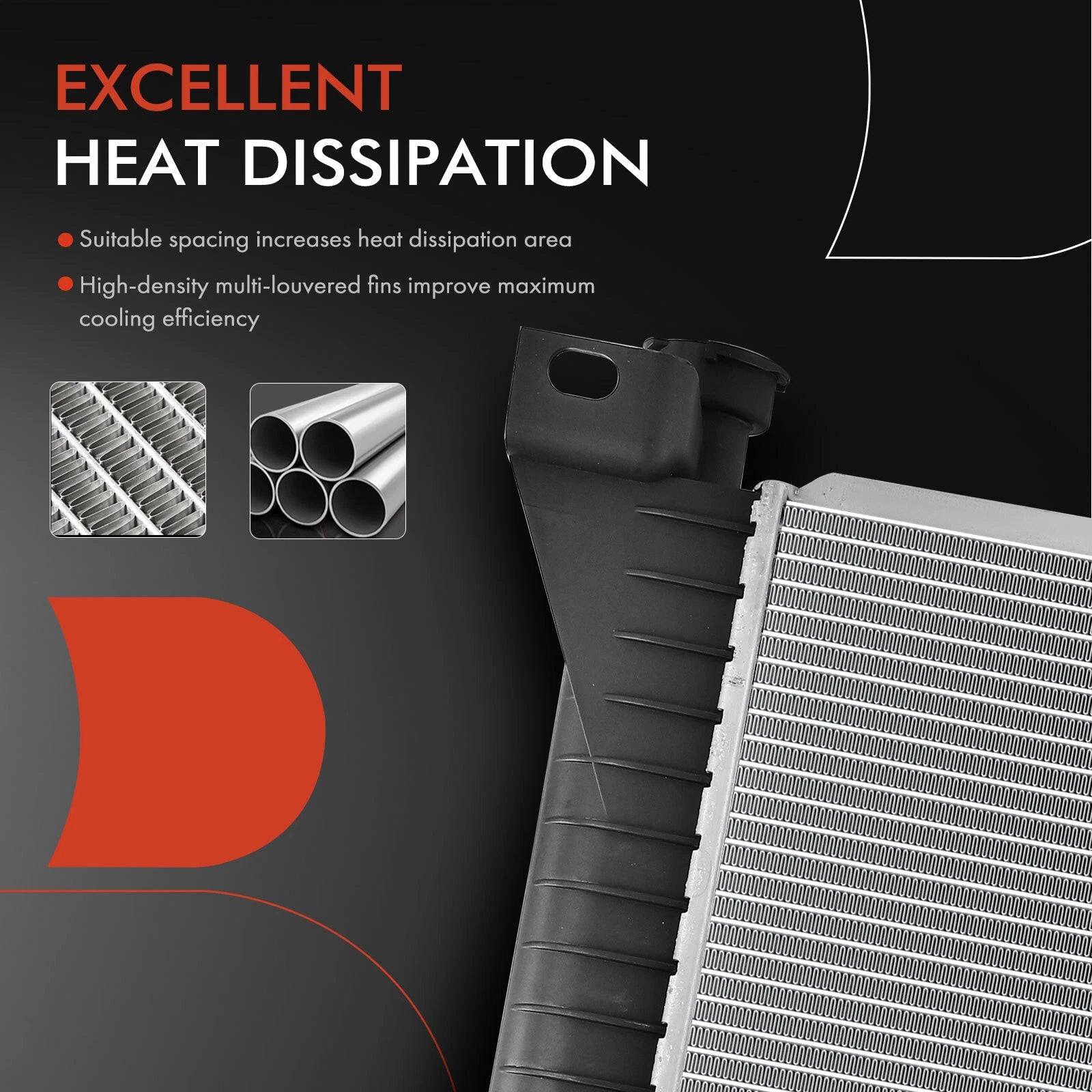 Radiator for Ford F-150 F-250 F-350 Bronco (1985–1996)