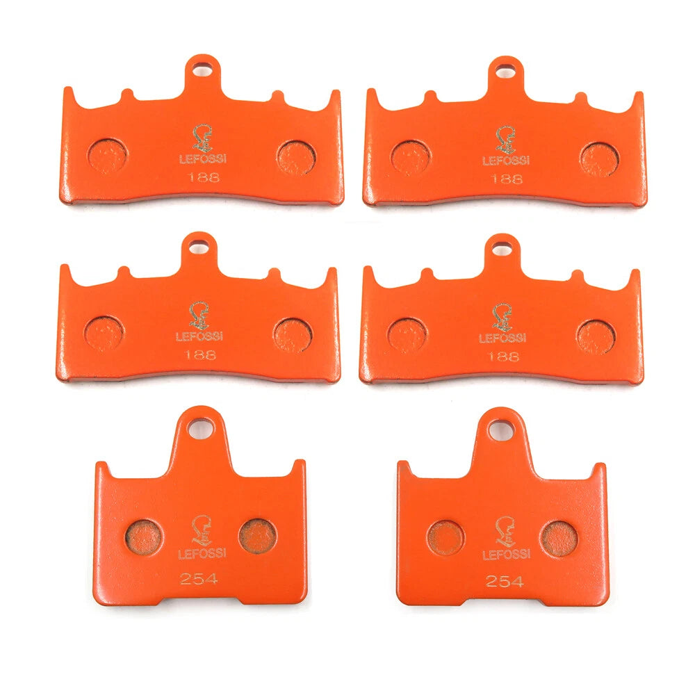Brake Pads FA188 FA254 for Suzuki GSXR1000 (2001–2002), GS1200 (2001), GSX1400 (2001–2007)