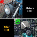 5-7 Inch Round Motorcycle Headlight Windshield Universal Windscreen