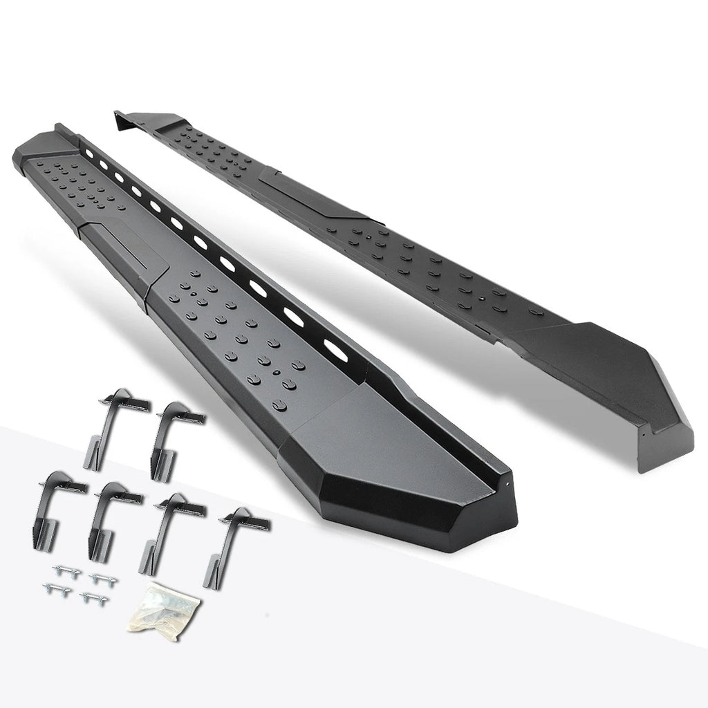 Set of 2 Side Step Nerf Bars for Ford F150/Super Duty Crew Cab (2015–2020)