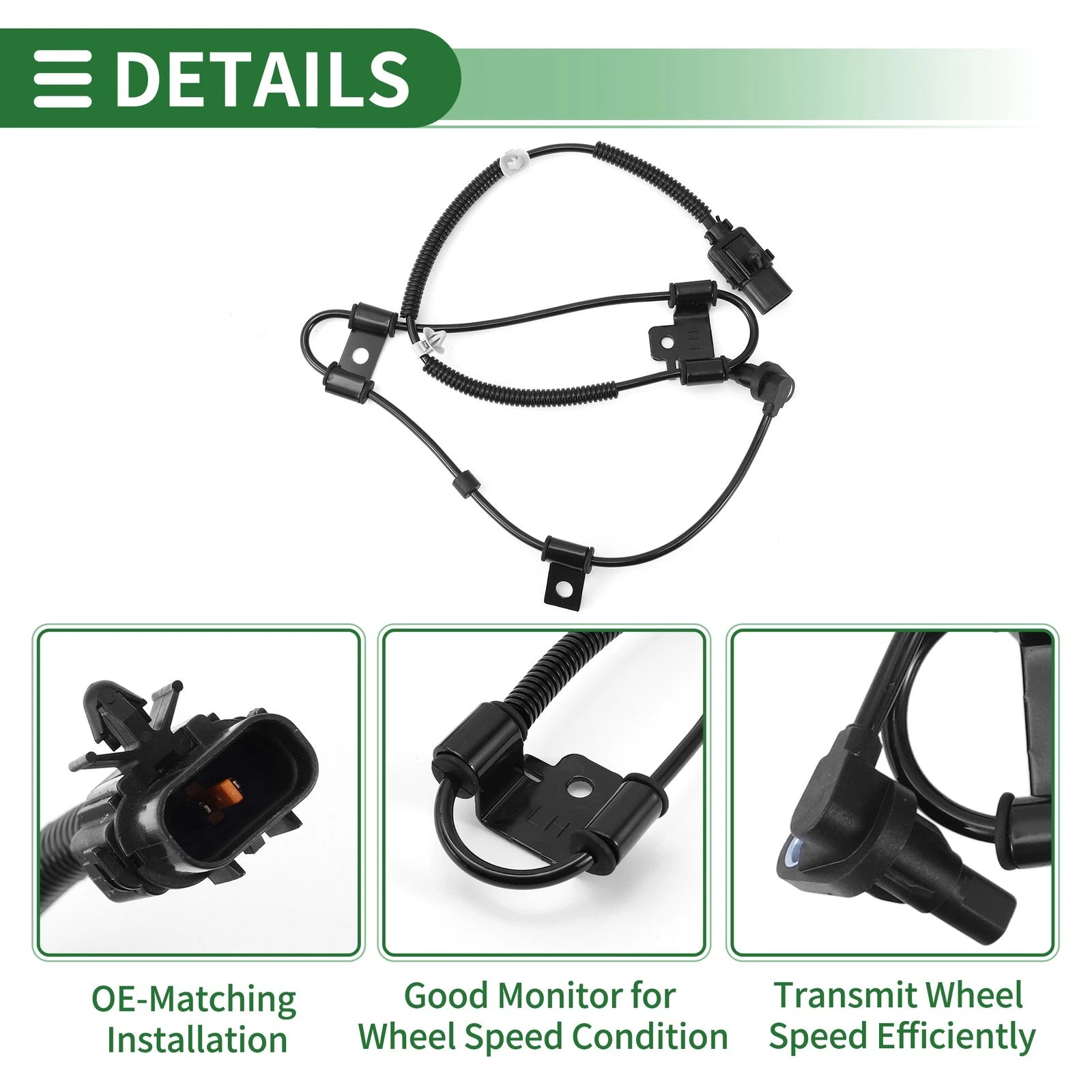 ABS Wheel Speed Sensor No. 956701G000 for Kia Rio (2007–2011)