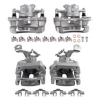 Set of 4 Disc Brake Calipers for Toyota Corolla (2014–2019)
