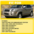 Exterior Door Handle Front Left for Hyundai Tucson (2005–2009) 826502E020CA