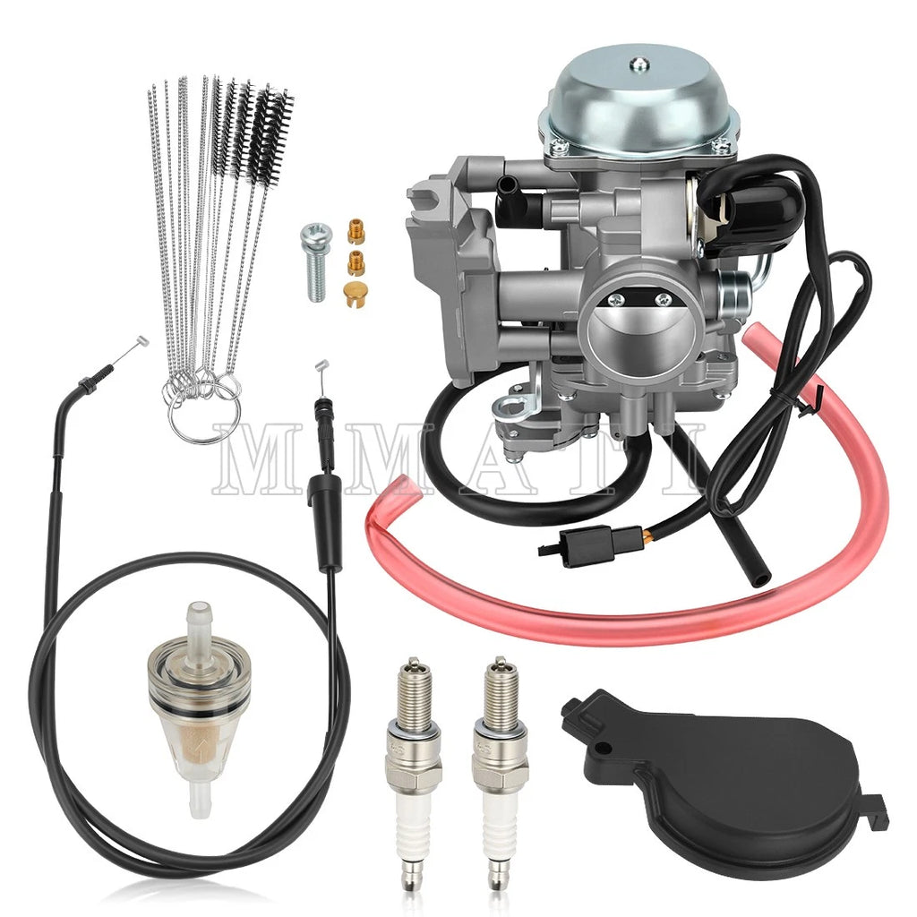 Carburetor for Arctic Cat 400 4x4 (2005–2007) #0470-737, #0470-667 w/ Throttle Cable