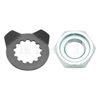 Front Sprocket Lock Nut w/Holder Washer for Yamaha Raptor 660R (2001–2005) 9021521256