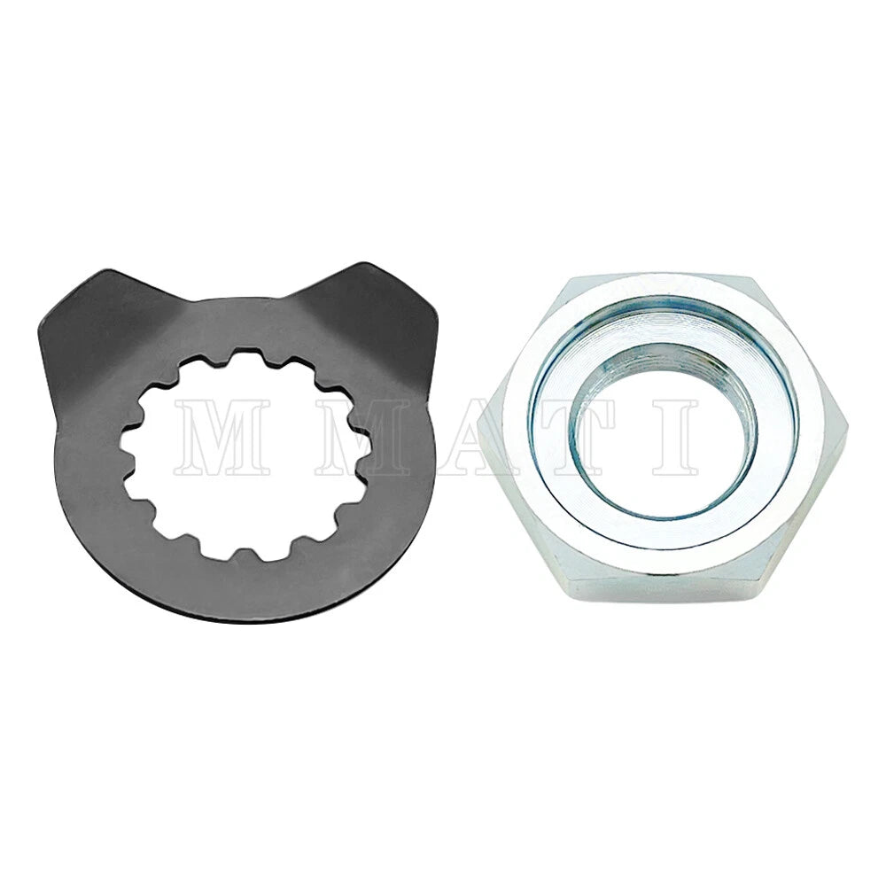 Front Sprocket Lock Nut w/Holder Washer for Yamaha Raptor 660R (2001–2005) 9021521256