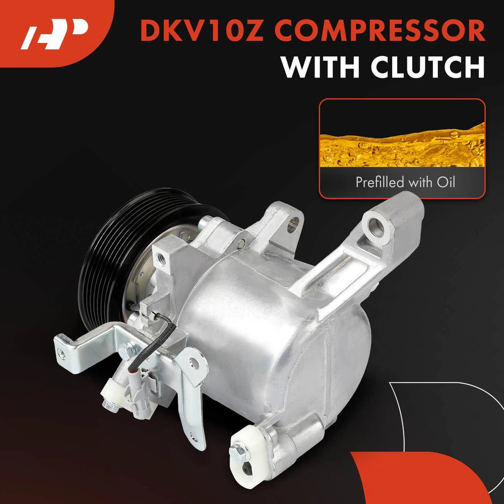 A/C Compressor with Clutch for Subaru XV Crosstrek (2014–2015)