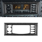 AC switch control adjust panel cover trim for Porsche Boxster 996 (1998–2004) Black