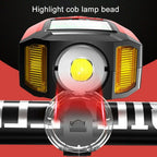 USB Rechargeable LED Bicycle Headlight for 12-24V Bikes