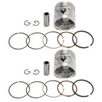 Piston Rings Pin Clips Kit 44.25mm for Honda CA125 CM125 CD125T CBT125 (1982–1999)
