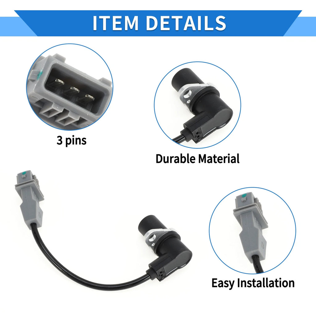 Crankshaft Position Sensor for KIA Sedona GQ 2001–2006 No. 0K56P18891 1 Pc